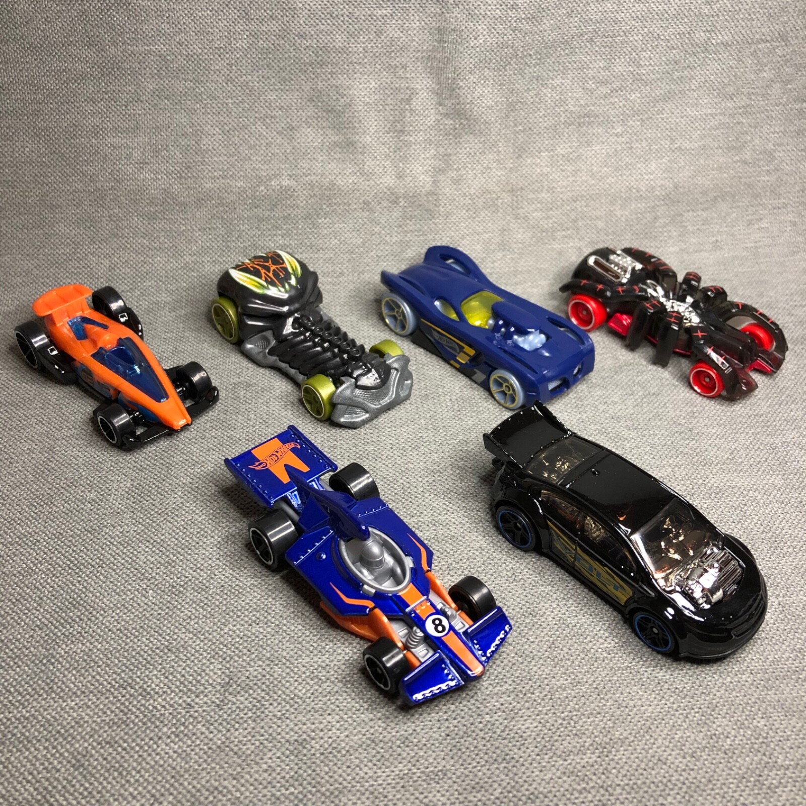 New Lot of 6 Hot Wheels Cars: Carbide, Formula Flashback, Super Volt ...