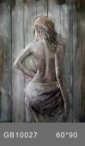 Venus Goddess 3D Wall Art Sculpture 24x36 Framed Nude Painting Relief-image