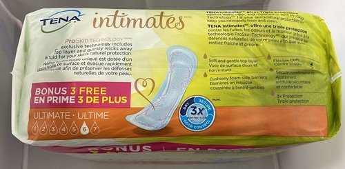 TENA Incontinence Intimates Pads for Women, Ultimate 36 Pads. Level 6 - Picture 4 of 7