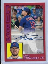 2019 Topps - 1984 Topps Baseball Autographs Kyle Schwarber #84A