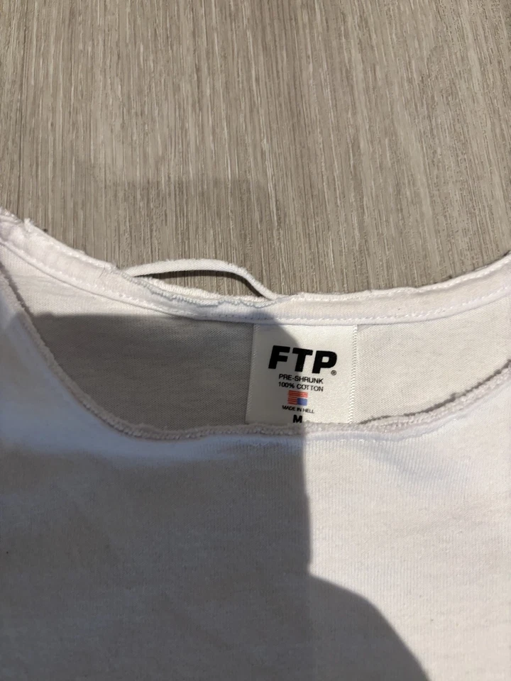 FTP Pit Crew Tee Race Car white Size medium  - Image 3 of 4