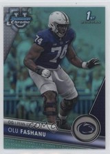 2023 Bowman U Chrome Aqua Refractor 128/299 Olumuyiwa Fashanu Olu #122 jc3