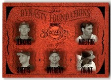 2005 Flair Paul Molitor / Robin Yount Dynasty Foundations #16 DF