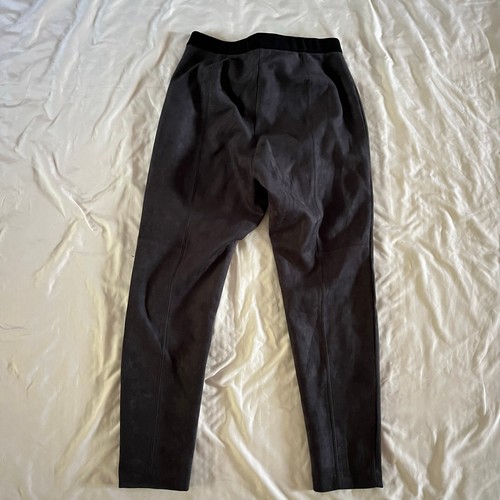 NWT Jones New York Grey Suede High Rise Stretch Legging Trouser Pant Wmns 12 - 第 2/8 張圖片