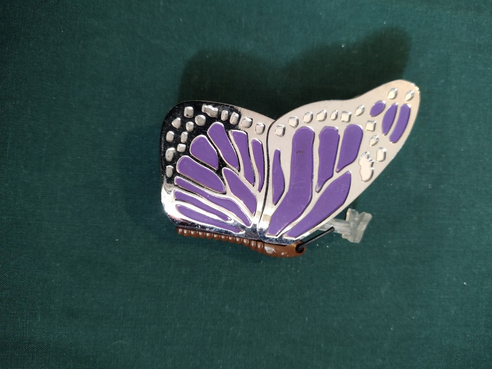 Refilable Beautiful Butterfly Purple
