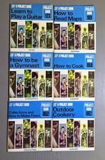 6 x WOOLWORTHS 1973 PROJECT BOOK  guitar maps cook gymnast collections WOOLCO