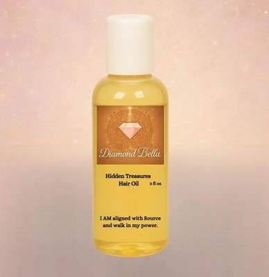 Diamond Bella Hidden Treasures Hair Oil 3 fl oz