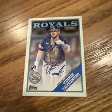Vinnie Pasquantino 2023 Topps #88BA-VP 1988 Baseball 35th Anniversary Auto RC
