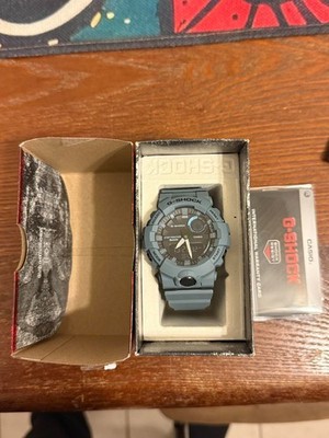 G-Shock GBA800UC-2A G-Squad Blue Resin Strap Analog-Digital  Casio Men's Watch