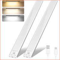 Led Unterbauleuchte 20Cm Mit Bewegungsmelder 3 Farbtemperaturen 2 StüCk KüChe