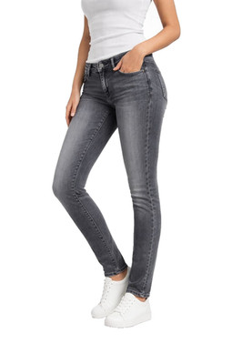 Vero Moda Womens Jeans VMFIVE Slim Fit Low Waist Grey W34 L32