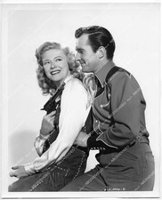 o10555 1947 orig photo Mary Dugan & Jack Leonard cowboys & cowgirls film Swing t