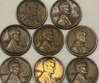 S Mint Wheat Cent Lot 1917S 1918S 1919S 1925S + More Better Dates US Coins