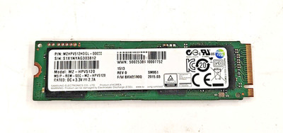 Samsung MZHPV512HDGL-00000 512GB PCI Express M.2 2280 Internal Solid State Drive