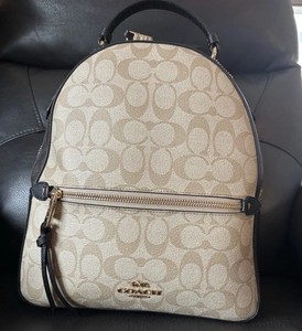 Coach Jordyn Colorblock Backpack Chalk White & Pink Leather MSRP$348 Coach | Bags | Coach Jordyn Colorblock Backpack Chalk White  main image 3