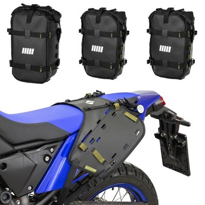 Schnorr BagHub for Yamaha Ténéré 700 with BumberBag 1x12L + 2x6L Luggage Base