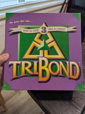 TRIBOND Board Game 100% COMPLETE 1995 VINTAGE MENSA AWARD WINNER