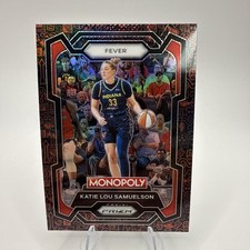 2024 Panini Prizm Monopoly WNBA Katie Lou Samuelson Red Icons #35 Fever