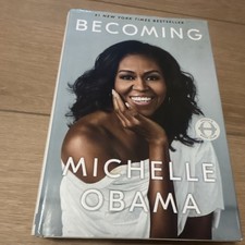 Michelle Obama Becoming Hardcover 2018 Memoir Autobiography Crown Publishing