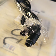 FireWire 6-Pin Male to 9-Pin Female Right Angle Adapter, Black