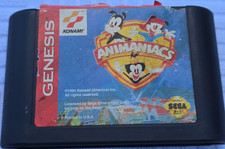 Konami Animaniacs Sega Genesis 1994 Game Cartridge NTSC-U/C