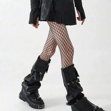 Leather Leg Warmers - New Unused