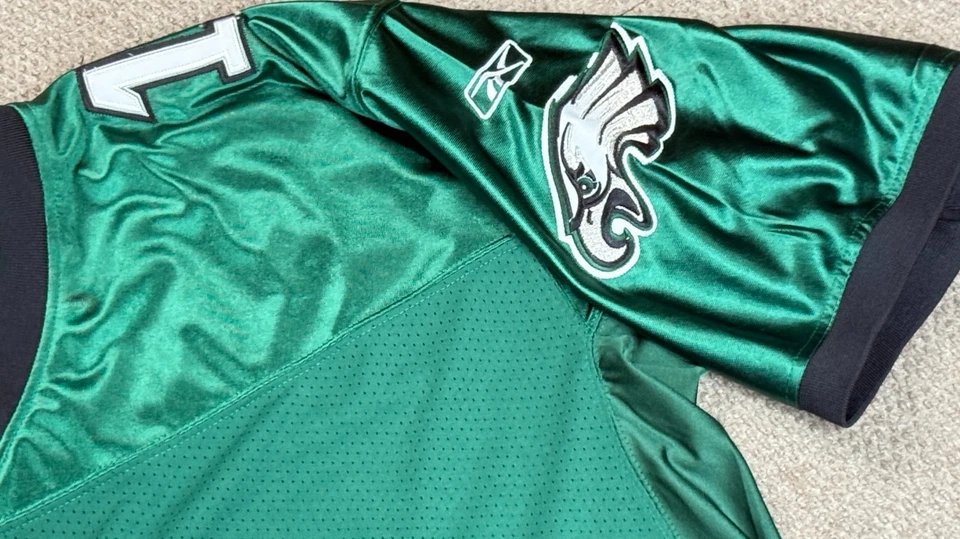 Футболка с нашивками Reebok NFL Philadelphia Eagles No10 Desean Jackson 54 - Изображение 4 из 4