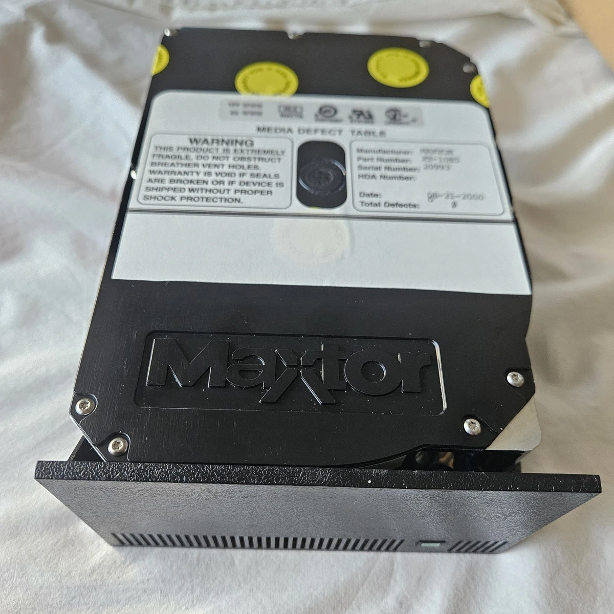 Vintage Maxtor D740X-6L 20 GB IDE PATA hard drive EIDE - Quantum