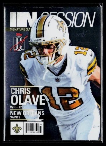 2025 Topps Signature Chris Olave Base (RAW)