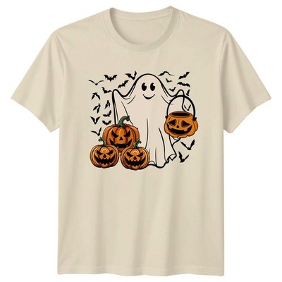 Spooky Ghost Retro T-Shirt Retro Spooky Halloween Halloween Geschenk für Sie und Ihn