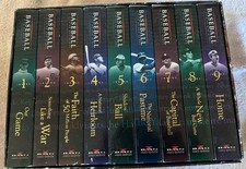 Ken Burns Baseball Documentary 9 VCR Tape Set VHS