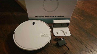 Robotics Wi-Fi Connected Robot Vacuum - White