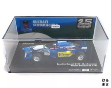 1/43 Benetton Renault B195 Schumacher Brazil GP 1995 Winner Minichamps Model