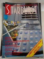 Starburst # 90 - February 1986 - Doctor Who Daleks: Brains in Boxes, Black Adder