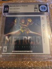 Metroid Return Of Samus 3ds WATA 10 A  First Print