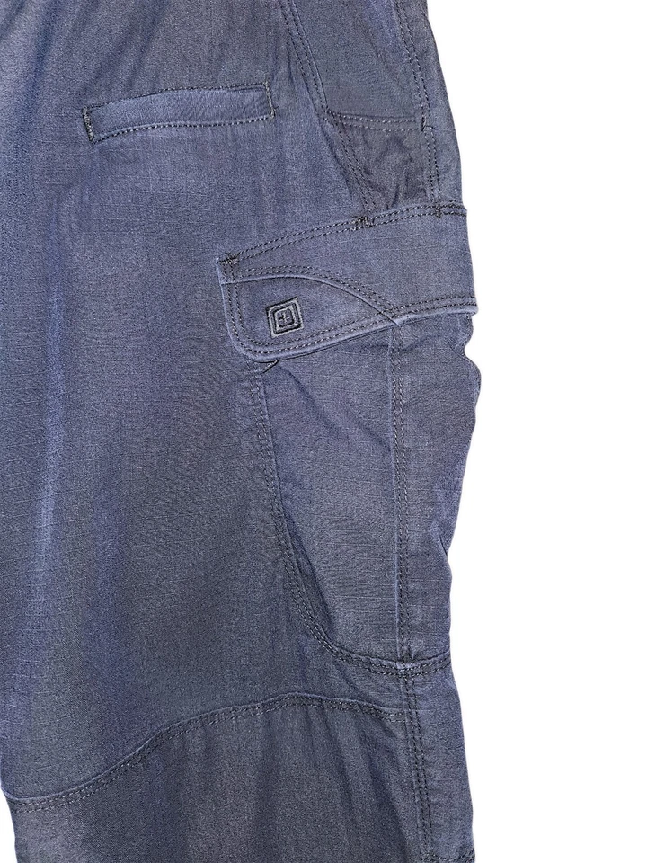 511 Tactical Cargo Pants Navy Blue Womens Sz 10 Regular Police Security Uniform - Image 4 of 4