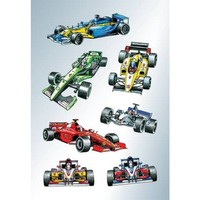 "3 Bis 60X Herma Sticker Decor \"Rennautos\" - Spare Bis Zu 70%"