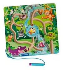 Play+ Magnetisches Holz-Labyrinth: Dschungel - ab 18 Monate | Claudia tenHagen