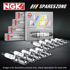 10 x NGK Laser Platinum Spark Plugs for Bmw M5 E60 M6 E63 E64 5.0L V10 2005-2010