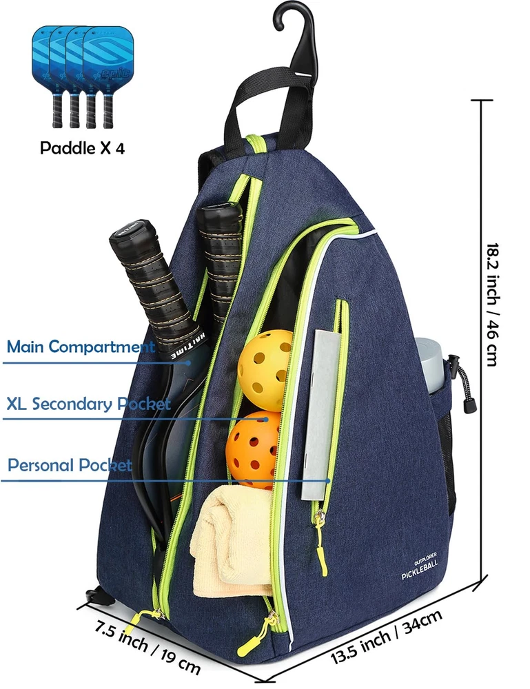 Pickleball Bags for Men Women Pickleball Paddle Bag Sports Pickleball Bag Adj... Pickleball Bags for Men Women Pickleball Paddle Bag Sports Pickleball Bag Adj...