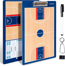 Basketball Dry Erase Coaches Clipboard  Waterproof Basketball Clipboard for Coach