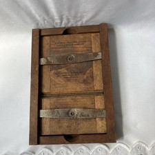 Antique Eastman Kodak 3 1/4" x 5 1/2" Wooden Negative Holder