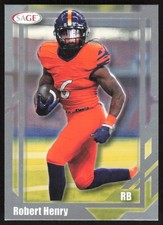 2026 SAGE Silver Robert Henry Football Card #32 - UTSA Roadrunners