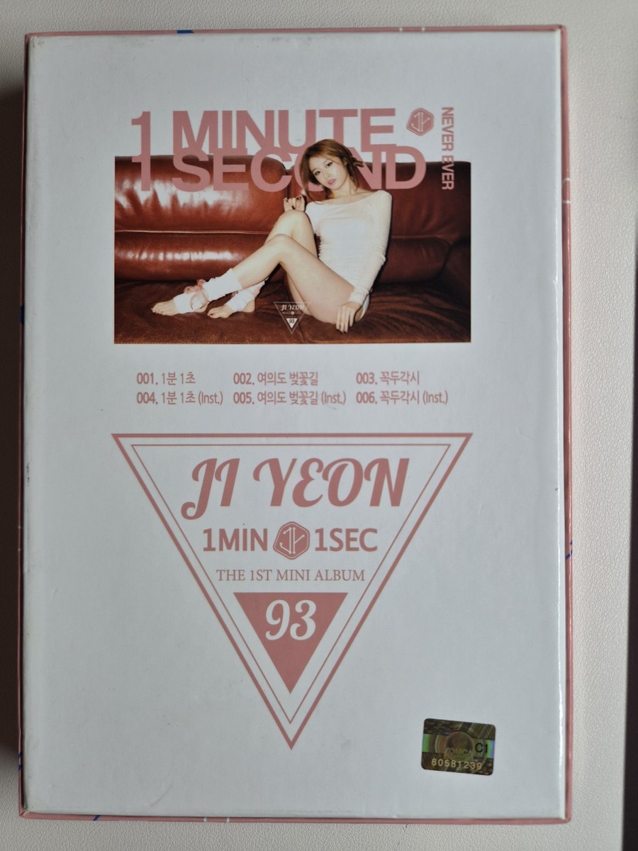 T-ARA [Never Ever] Jiyeon Autographed Signed Album TARA UNIQUE | eBay