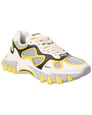 Balmain Leather & Mesh Sneaker Mens