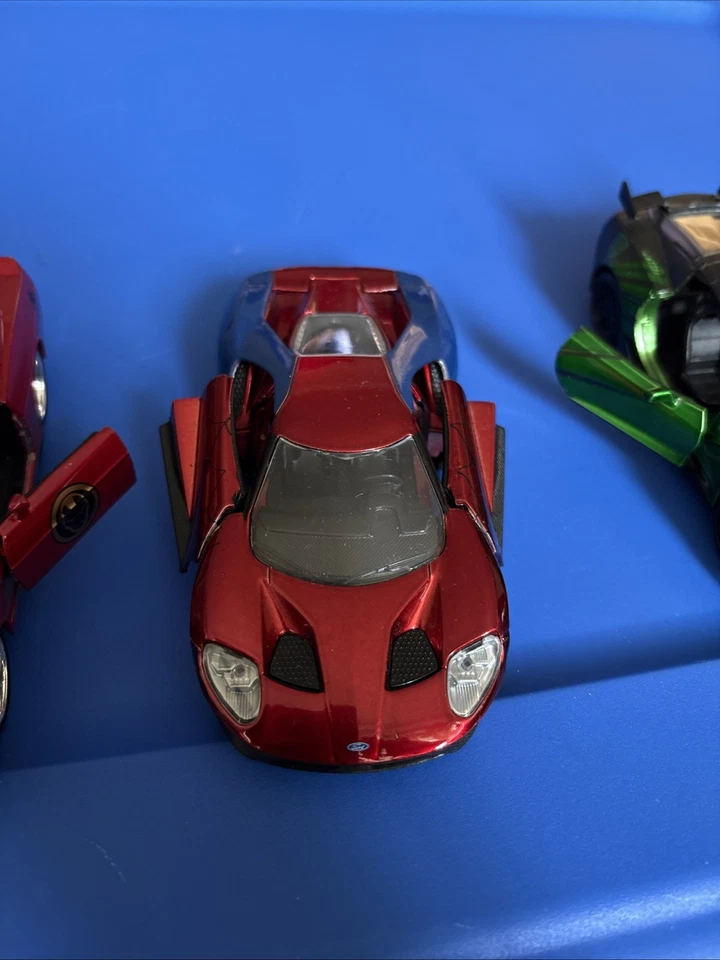 Jada Toys Superhero Diecast Car Lot Of 4 - Image 4 of 4