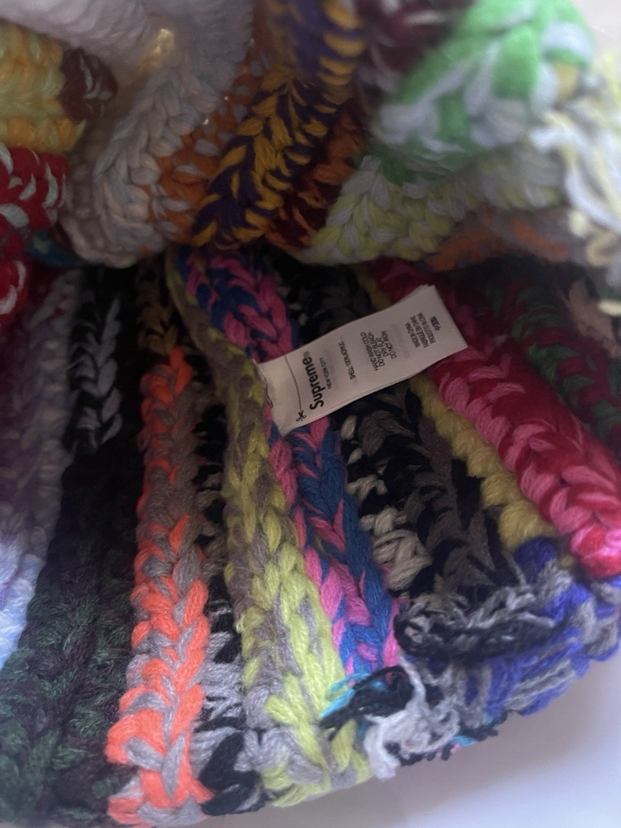 Supreme Hand Tied Beanie Multicolor | eBay