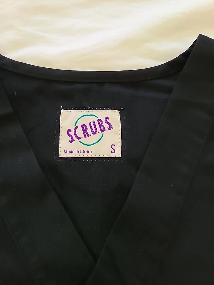 S.C.R.U.B.S Medical Scrub Top Size S NWT - Image 4 of 4