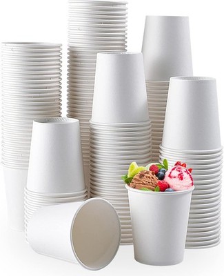 600 Pack 5 oz Paper Cups, 600 Count (Pack of 1), 5Oz-White Cups 600 