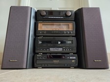 Technics Hi-Fi System: ST-VC1180 Tuner SE-VC1180 Amp RS-CA1060 Tape SL-VC1180 CD